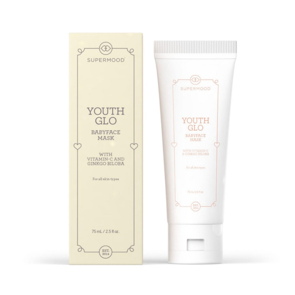 NWT Supermood Youth Glo Babyface Mask